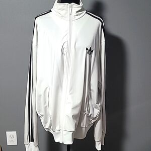 Adidas Track Coat ( Black & White)